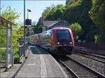 641 010 und 641 039 in Laufenburg (Baden).
