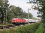 DB Cargo Lokomotive 193 339-9 bei Bahn�bergang Haagsche Strasse Emmerich 19-09-2024.