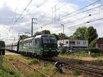 Rail Force One lokomotive 193 946-1 (91 80 6193 946-1 D-ELOC) Bahn�bergang Am L�wentor, Emmerich am Rhein 23-07-2026.