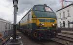 Ex-NMBS 6219 steht am 6 Mai 2023 mit ein Sonderzug in Maldegem w�hrend die Dampftage der Stoomcentrum Maldegem.