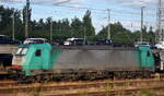BLS Cargo Nord N.V., Antwerpen [B]  mit der geleasten ATLU Lok  E 186 228  [NVR-Nummer: 91 88 7186 228-3 B-ATLU] am 22.06.26 abgestellt Falkenberg (Elster).