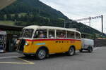 (289'860) - Schmid, Th�rishaus - Nr. 3/BE 26'760 - Saurer/Gangloff (ex Geiger, Adelboden Nr. 3) am 25. Juli 2026 beim Bahnhof Reichenbach