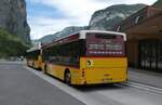(289'485) - PostAuto Bern - BE 193'594/PID 5501 - Lanz+Marti/Hess Personenanh�nger (ex Klopfstein, Laupen) am 6. Juli 2026 in Stechelberg, Schilthornbahn