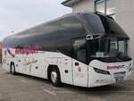 Neoplan Cityliner von Benninghoff aus Deutschland (ex Schumacher _ NB-SR 50) in Sassnitz.