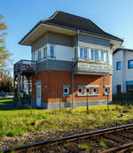 Das ehemalige Stellwerk L�beck-Travem�nde Hafen (Trw), ein ehem.