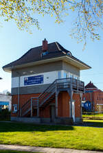 Das ehemalige Stellwerk L�beck-Travem�nde Hafen (Trw), ein ehem.