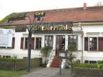 restaurant Britzer M�hle, die M�hle steht hinter dem Hof, Sommer 2007