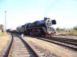 Kurz vorm Anfahren mit den Fotog�terzug auf dem BW Gel�nde in Sta�furt