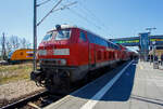 Die DB 218 431-5 (92 80 1218 431-5 D-DB) der DB Regio AG / DB Gebrauchtzug hat uns am 22 April 2026, mit dem RE 2 von L�beck Hbf nach Bad Kleinen gebracht, nun steht sie mit dem Zug wieder zur