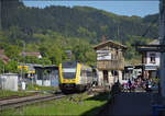 612 136 und 612 019 in Bad S�ckingen.