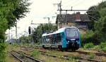 NAH.SH/Nordbahn 526/826 002 als RE74 nach Husum. J�bek 07.08.2026