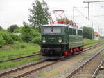 Nach der Ankunft des Sonderzuges aus Putbus,�bernahm die PRESS 242 001,am 30.Mai 2026,ab Bergen/R�gen,die R�ckleistung nach Zwickau.
