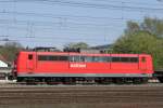 151 018-9 mit G�terzug am 18.04.11 in Fulda