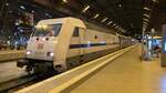 101 057-8	(91 80 6101 057-8 D-DB) [Bahn f�r Europa] Ankunft mit IC60408 in Leipzig Hauptbahnhof.