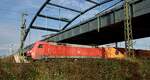 DB 152 162-4 REV/HSR 9/14.12.24 war heute die Pendllok zwischen Maschen und dem Hamburger Hafen. 15.10.2026