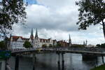 (287'653) - Hansestadt L�beck an der Trave am 7. Juni 2026 mit Br�cke