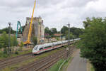 ICE Tz 9025  Nordrhein-Westfalen  durchf�hrt am 08.08.2026 den Tostedter Bahnhof.