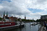 (287'655) - Hansestadt L�beck an der Trave am 7. Juni 2026 mit Theaterschiff Marie