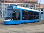RSAG Wagen 809 Tina  stand am 03.10.2026 auf dem Betriebshof der Rostocker Stra�enbahn AG.