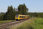 1648 206 und 1648 202 aus Weiden kommend am 19. Juni 2026 bei Pechbrunn.