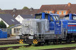 evb 650 303-7 w�hrend ihrer Wochenendruhe am 03.10.2026 in Bremerv�rde // EVB - Betriebshof.