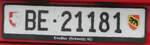 (288'230) - Aus der Schweiz: Nummernschild - BE 21'181 - am 12. Juni 2026 am Nordkap