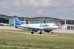 Reg.: D-AICL Hersteller: AIRBUS Typ: 320-232 Serien Nr.: 1437 Baujahr: 2001 Test Reg.: F-WWBG Erstflug: 21.02.2001 fotografiert am 30.05.2009 auf dem Flughafen Stuttgart