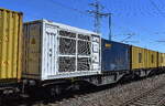 Drehgestell Gelenk-Containertragwagen vom Einsteller ERMEWA SA mit der Nr.