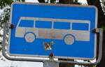 (288'854) - Flybuss-Haltestellenschild - Mo i Rana - am 17. Juni 2026