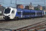 Arriva Limburg 550 treft als RE Aachen--Mastricht00L�ttich und zur�ck am 21 Mai 2026 in L�ttich-Guillemins ein.