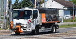 ISUZU NUTZFAHRZEUG N-Serie als Kommunalfahrzeug mit Frontaufsatz u.