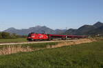 1116 238 'OSTTIROL' war unterwegs in Richtung Rosenheim. Aufgenommen am 29. April 2026 bei Bernau am Chiemsee.