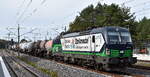 LTE Logistik und Transport GmbH, Graz [A] mit der geleasten ELL Vectron  193 512  [NVR-Nummer: 91 80 6193 512-1 D-ELOC] und einem Kesselwagenzug (einige Kesselwagen f�r Schwefels�ure mit mehr als 51 %