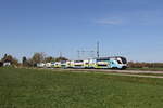 4010 023 auf dem Weg nach Wien am 23. April 2026 bei �bersee am Chiemsee.