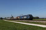 2159 277 von 'FRACHTBAHN' mit einem Kesselwagenzug aus M�nchen kommend am 30. September 2026 bei �bersee am Chiemsee.