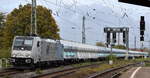 CTL Logistics GmbH, Berlin [D] mit der geleasten Railpool Lok 'E 186 146-7' [NVR-Nummer: 91 80 6186 146-7 D-Rpool] und einem polnischen Zementstaubzug am 29.10.26 H�he Bahnhof Magdeburg Neustadt.