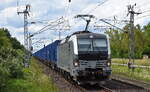Locon Logistik und Consulting AG mit der geleasten Railpool Vectron '6193 088' [NVR-Nummer: 91 80 6193 088-2 D-Rpool] und einem Containerzug am 10.06.26 Durchfahrt Bahnhof Berlin-Hohensch�nhausen.