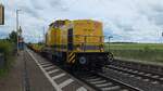 293 007-1	(92 80 1293 007-1 D-DBBBG) durchf�hrt mit Niederbordwagen denn bahnhof Ovelg�nne.