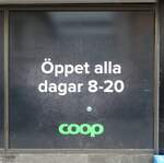 (287'966) - In Skandinacien sind die 'coop' gr�n - am 10. Juni 2026 in Umea