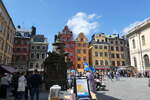 (287'867) - Bunte H�user in der Altstadt am 9. Juni 2026 in Stockholm