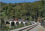 L'aventure ferroviaire de l'Oberland Bernois / Das Bahnabenteuer des Berner Oberlands - Die BOB HGe 3/3 29 der Blonay-Chamby Bahn ist mit ihrem Museumszug von Blonay nach Chaulin auf dem Baye de