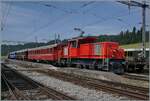 Mit dem Extrazug der Ed 2x 2/2 769 kam als Unterst�tzung auch die OeBB Ee 936 153 (UIC Ee 91 85 4 936 153-6 CH-OeBB) nach Sumiswald Gr�nen.