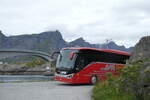 (288'787) - Aus der Schweiz: AFA Adelboden - Nr. 16/BE 21'181 - Setra am 17. Juni 2026 in Hamnoy (Teilaufnahme)
