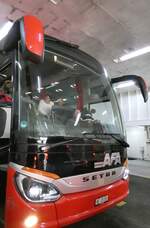 (288'826) - Aus der Schweiz: AFA Adelboden - Nr. 16/BE 21'181 - Setra am 17. Juni 2026 in Bod�, F�hre Landegode (Teilaufnahme)