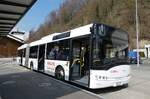 (285'684) - H�fliger, Sursee - Nr. 6/LU 287'024 - Solaris (ex LBB Obertiefenbach, D-Beselich; ex Dahmetal, D-Ratzeburg Nr. 326; ex SVP Pforzheim/D Nr. 217) am 23. M�rz 2026 beim Bahnhof Wolhusen
