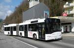 (285'686) - H�fliger, Sursee - Nr. 6/LU 287'024 - Solaris (ex LBB Obertiefenbach, D-Beselich; ex Dahmetal, D-Ratzeburg Nr. 326; ex SVP Pforzheim/D Nr. 217) am 23. M�rz 2026 beim Bahnhof Wolhusen