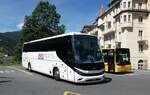 (289'460) - Swisstours Transport, Gen�ve - GE 964'753 - Scania/Beulas am 7. Juli 2026 beim Bahnhof Grindelwald