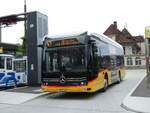 (290'777) - PostAuto Bern - BE 659'266/PID 12'311 - eMercedes am 10. September 2026 beim Bahnhof Spiez