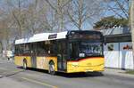 (285'619) - CarPostal Ouest - VD 172'736/PID 5068 - Solaris (ex PostAuto Bern) am 21. M�rz 2026 beim Bahnhof Yverdon