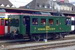 Am sonnigeren 26 Mai 2019 steht UeBB-31 ins bahnhof von Brugg AG um als Extrafahrt ins Depot von Verein Mikado 1244 Heimkehr zu machen. Jedes jahr w;ahrend das Pfingstenwochenende (Sa+So, NICHT So+Mo) haben Verein Mikado 1244 die T�re deren depots ge ...